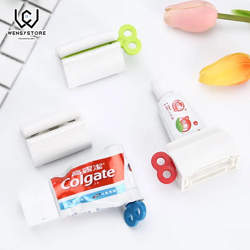 1 шт. Универсальный ручной поворот зубная паста соковыжималка пластик банный