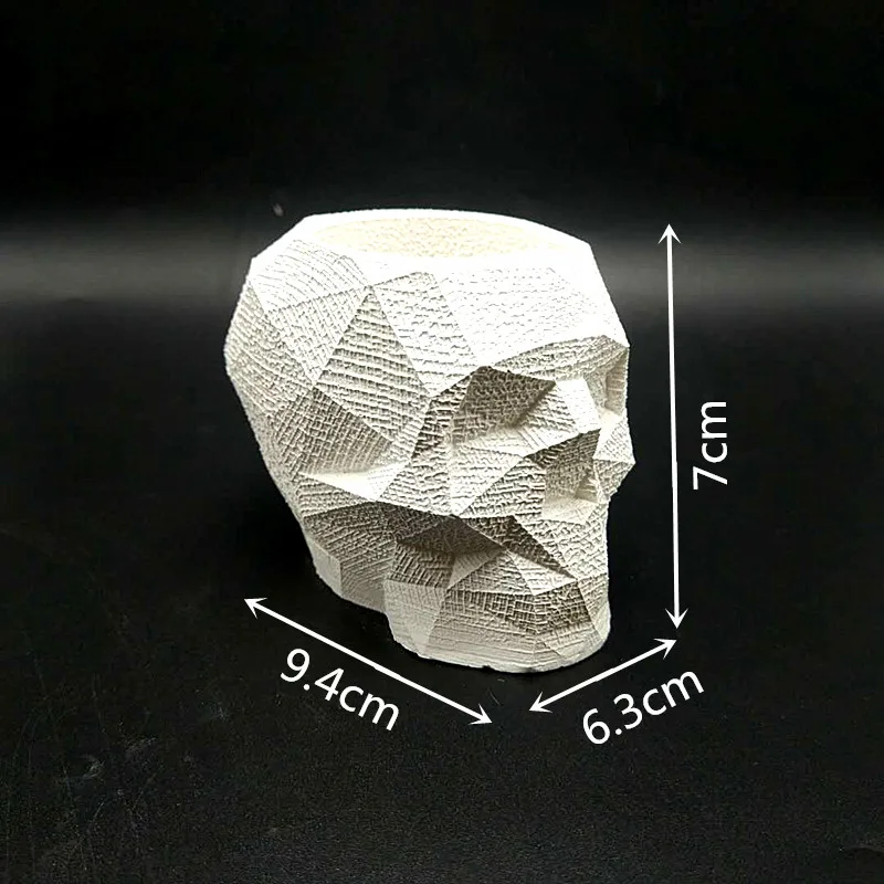 Силиконовая форма Геометрическая искусственная бетонная 3D сделай сам пластырь
