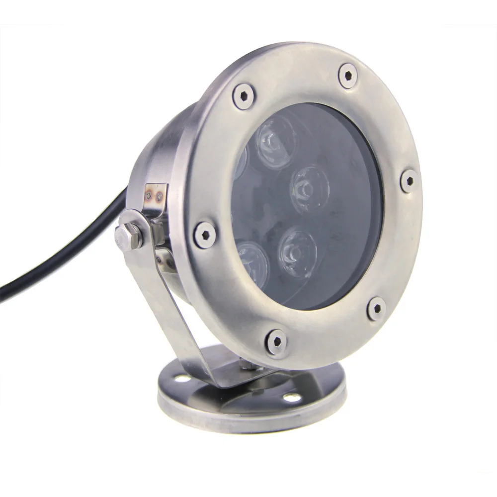 Лучшая цена 6 Вт/12 Вт/18 Вт/24 Вт/30 Вт/36 Вт Красный Зеленый Синий IP68 CREE светодиодный прожектор для аквариума, бассейна, аквариума, RGB Точечный светильник 12 В AC DC