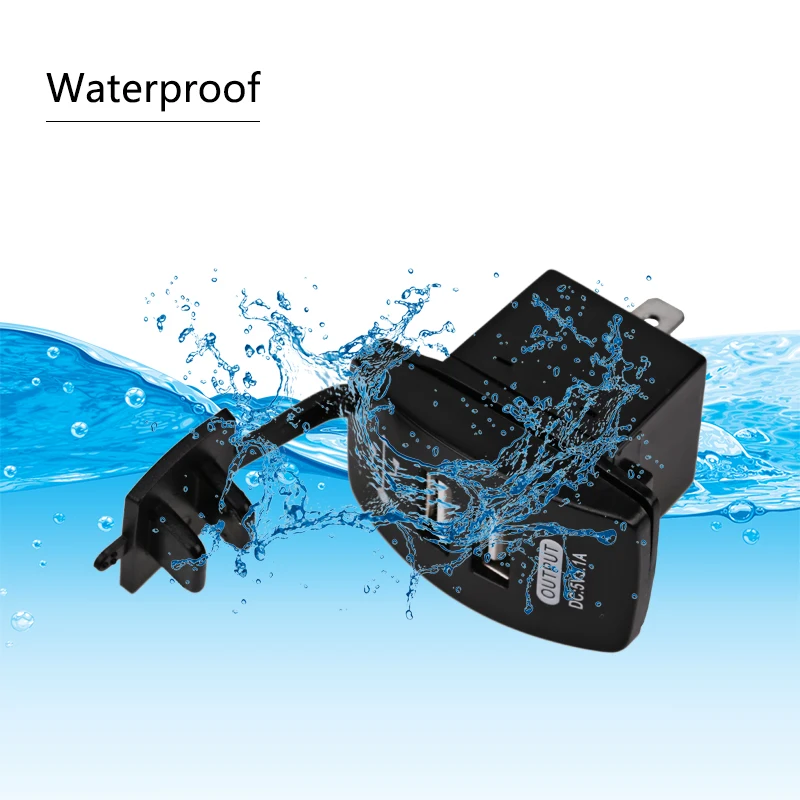 Водонепроницаемое автомобильное зарядное устройство для лодки двойной порт