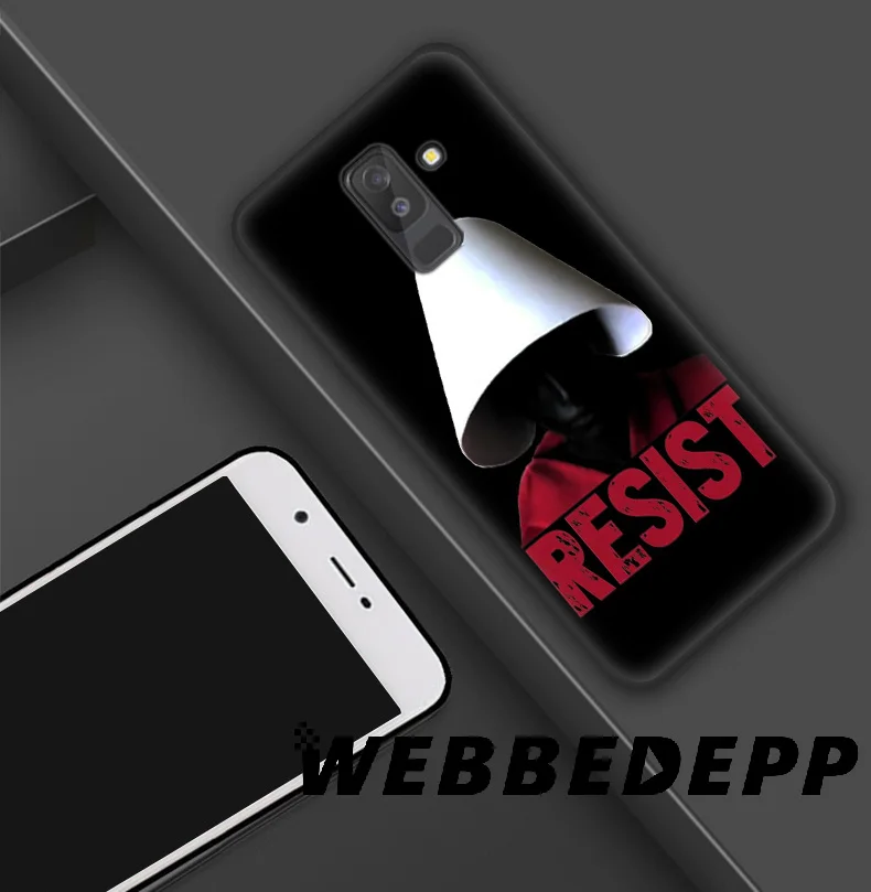 WEBBEDEPP The Handmaid Is Tale Soft Silicone Case for Samsung Galaxy A9 A8 A7 A6 Plus 2018 A5 A3 2017 2016 Note 9 8 |