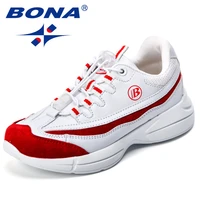 bona new popular style children sneakers synthetic boys casual shoes hook loop girls outdoor leisure shoes fast free shipping