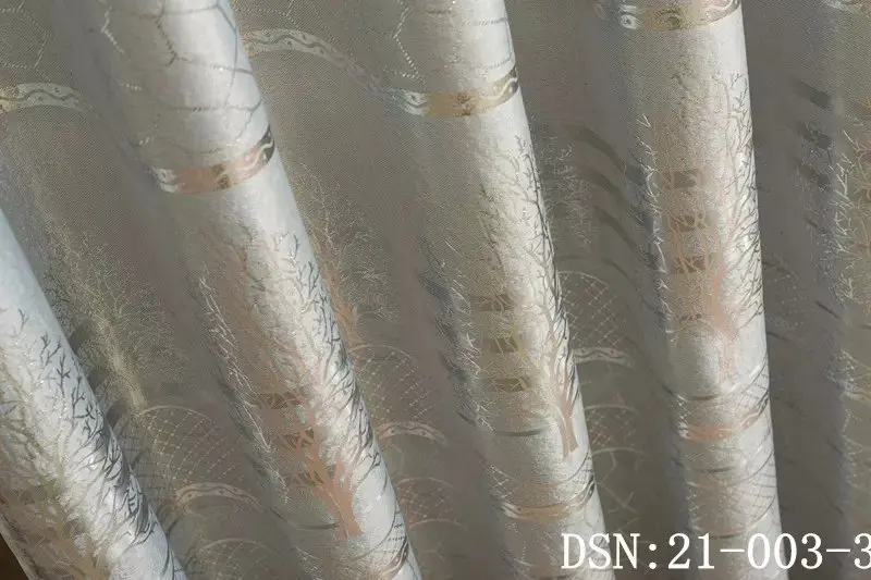 Curtain Fabric! Silver Grey Wide 210 CM curtains Fabric Embroid Hotel 5 stars hotel bedroom Wholesale material | Дом и сад