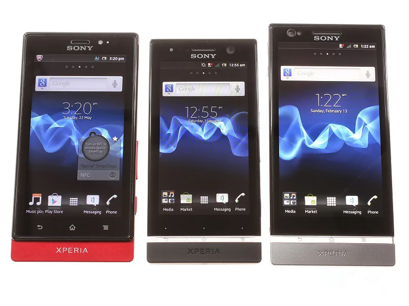 Оригинальный разблокирована sony Xperia P LT22i Dual Core 4 0 дюйма 1 ГБ Оперативная память 16 Гб