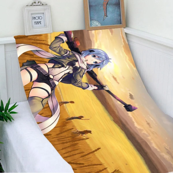 

Sword Art Online Anime Sinon 137*69CM Towel #40572