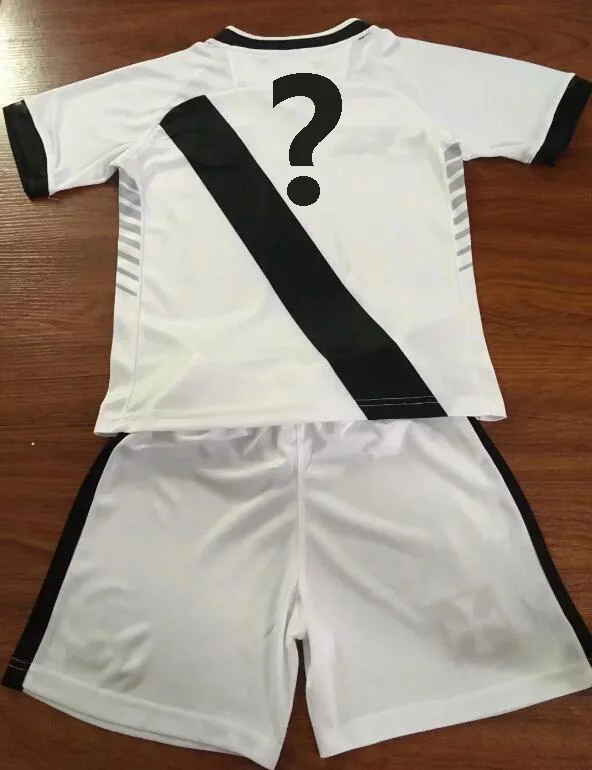 white 2 Детский комплект для Vasco da Gama RJ; футболка; Futbol Camisa; рубашка; коллекция года; Camiseta de futbol; повседневные рубашки для отдыха наивысшего качества; Размеры 19, 20 - Цвет: white 2