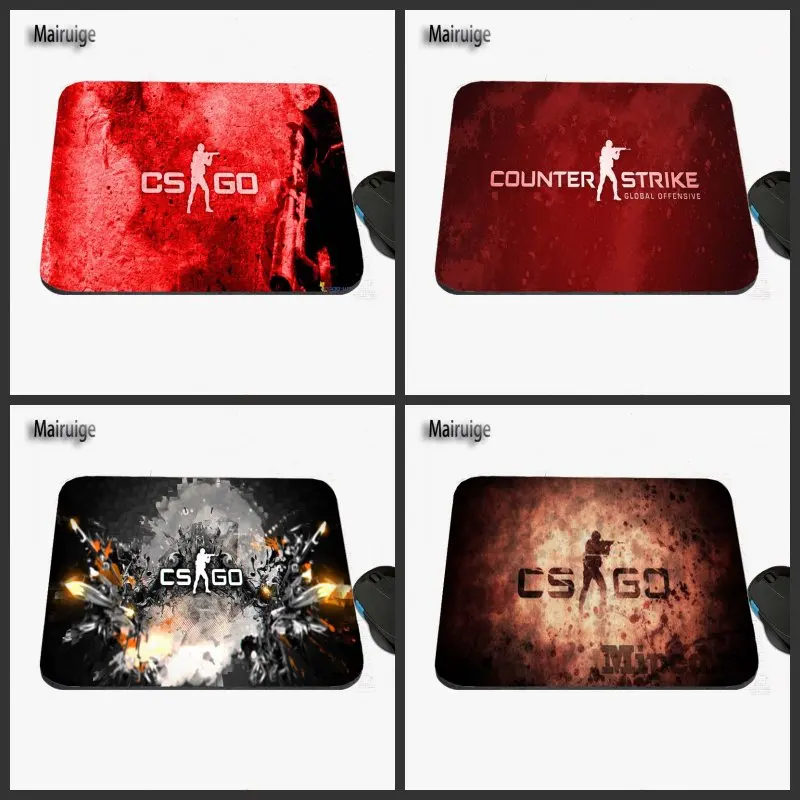 Mairuige 2017 New Design CSGO Bestselling Series Design LOGO Game Mouse Pad, Notebook Mat, Rubber Rectangle Decorate Desk