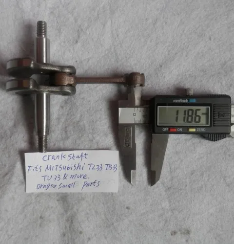 

CRANKSHAFT FOR MITSUBISHI TL33 TB33 TU33 FREE POSTAGE BRUSHCUTTER CRANK SHAFT CHEAPTRIMMER MAIN SHAFT REPLACEMENT PARTS