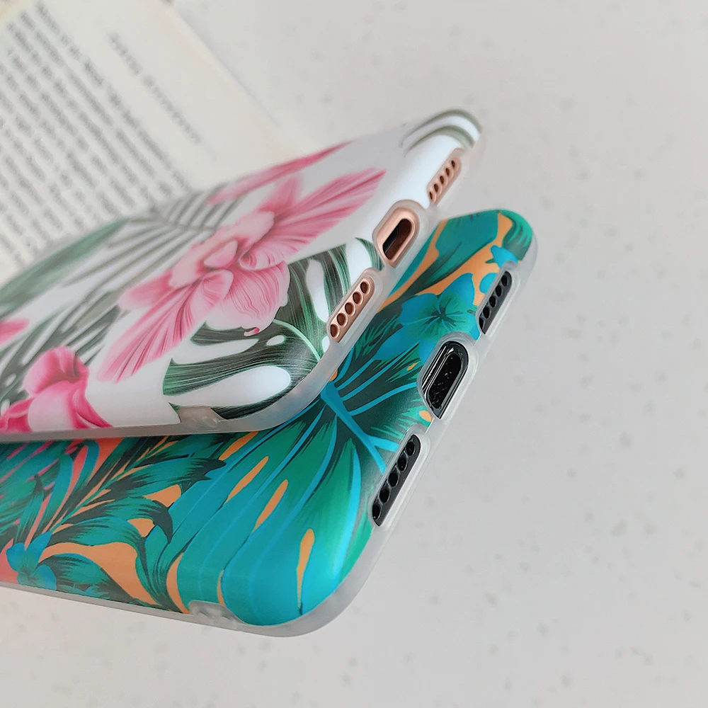 LOVECOM винтажный цветок банановый лист чехол для телефона для huawei mate 30 Lite P20 P30 mate 20 Pro Lite мягкая IMD задняя крышка на весь корпус