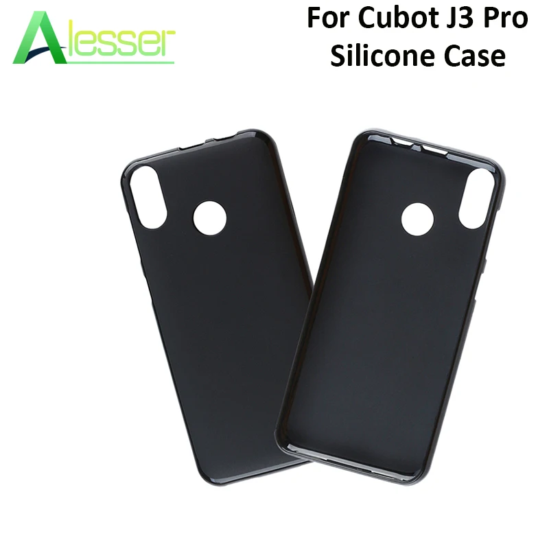Силиконовый чехол Alesser для Cubot J3 Pro мягкий ТПУ чехол-накладка защитный силиконовый