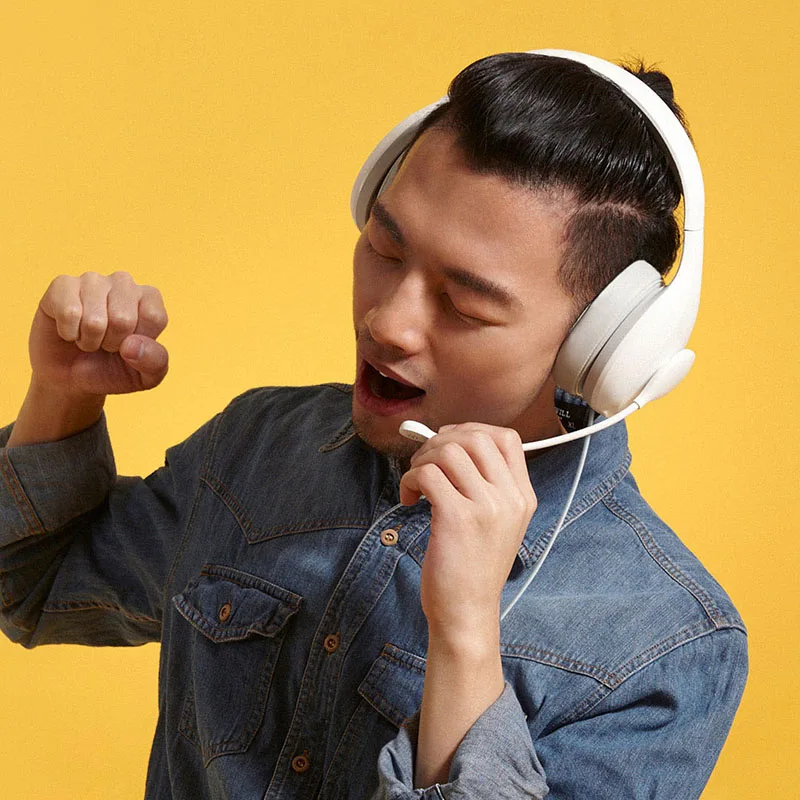 Оригинальная Bluetooth гарнитура Xiaomi версия для караоке модные наушники Mi