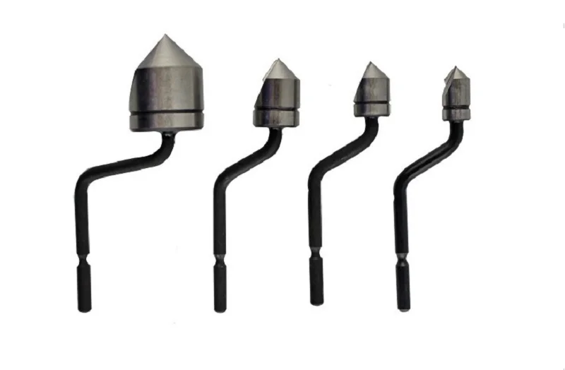 

New 4pcs/set Hole Trimming tool Deburring Tool Trimming blade Chamfering cutter head BC1651 BC1041 BC8301 BC6301