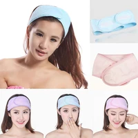 new women casual wash face makeup headwear hot sale women sweat elastic soft headbands hair band general hair accessories