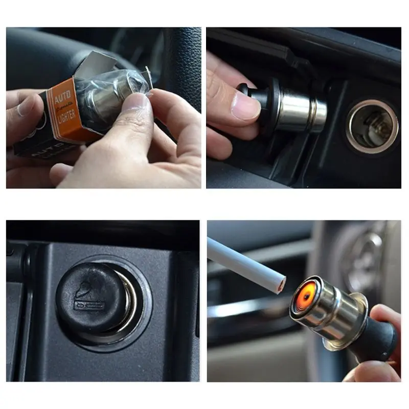 12V Универсальный Авто автомобильная Зажигалка для сигарет Мощность разъем