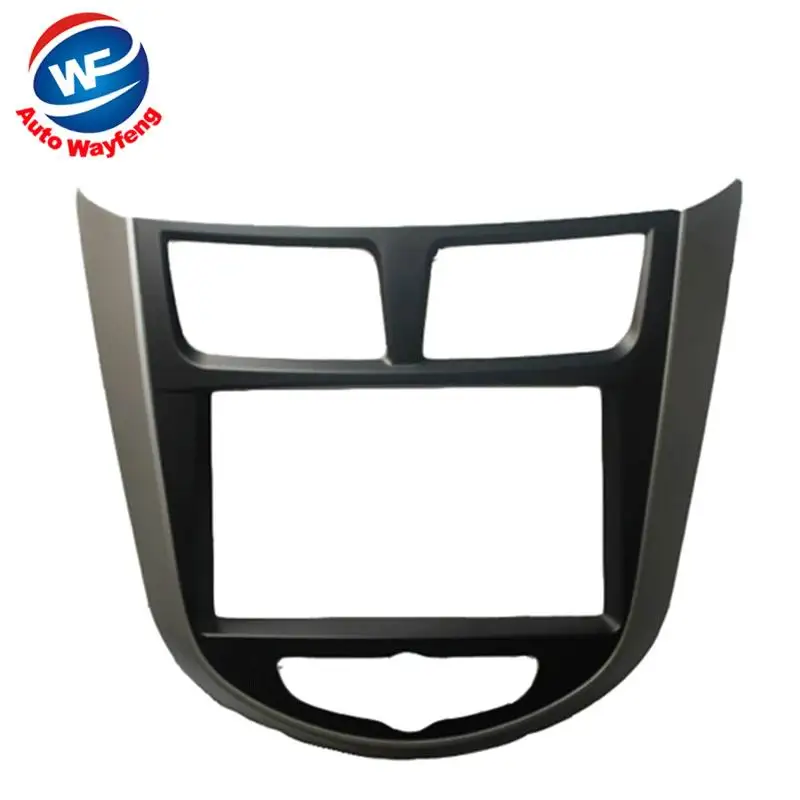 2DIN DVD рамки для автомобилей и установки панель Fascia радио рамка аудио подходит HYUNDAI