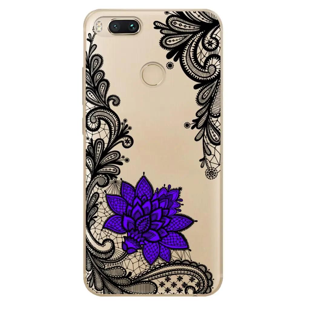 For Xiaomi Mi A1 5X Case Cover 5.5&quot Soft TPU Silicone Popular Cute Color Mandala Lace Stripe Flower Painted Pattern Phone |