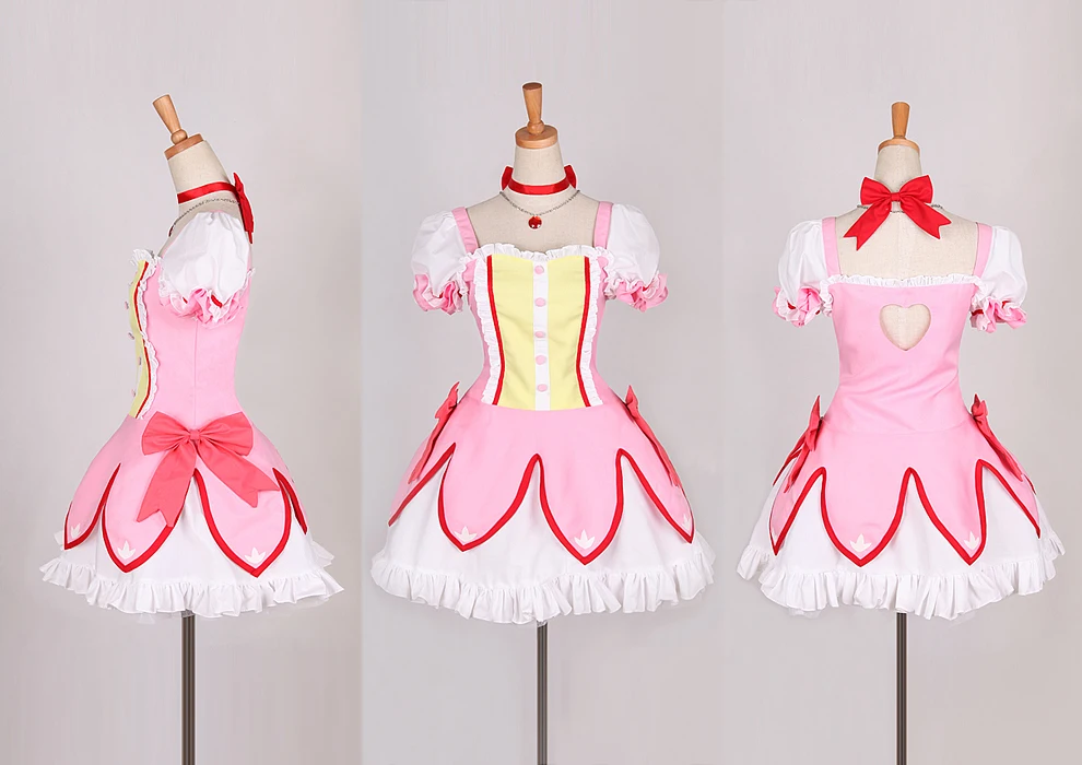 Puella Magi Madoka Magica Косплей Kaname Костюм Хэллоуин|halloween flower costume|halloween bakewarehalloween |