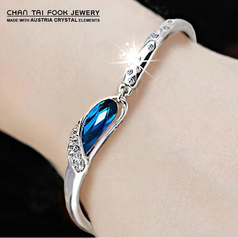 IREACESS New Genuine SWA Element Austrian Crystal wedding Necklace &amp Bracelet jewelry sets women | Украшения и аксессуары