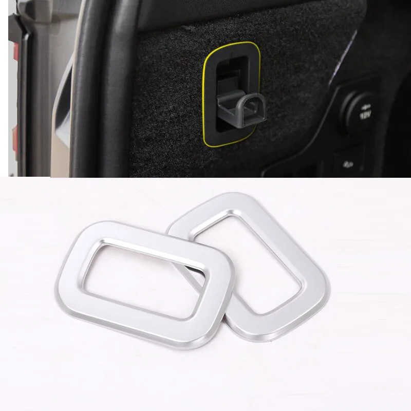 Новейшая ABS Хромированная задняя крюк для багажника рамка Накладка Land Rover Discovery 5