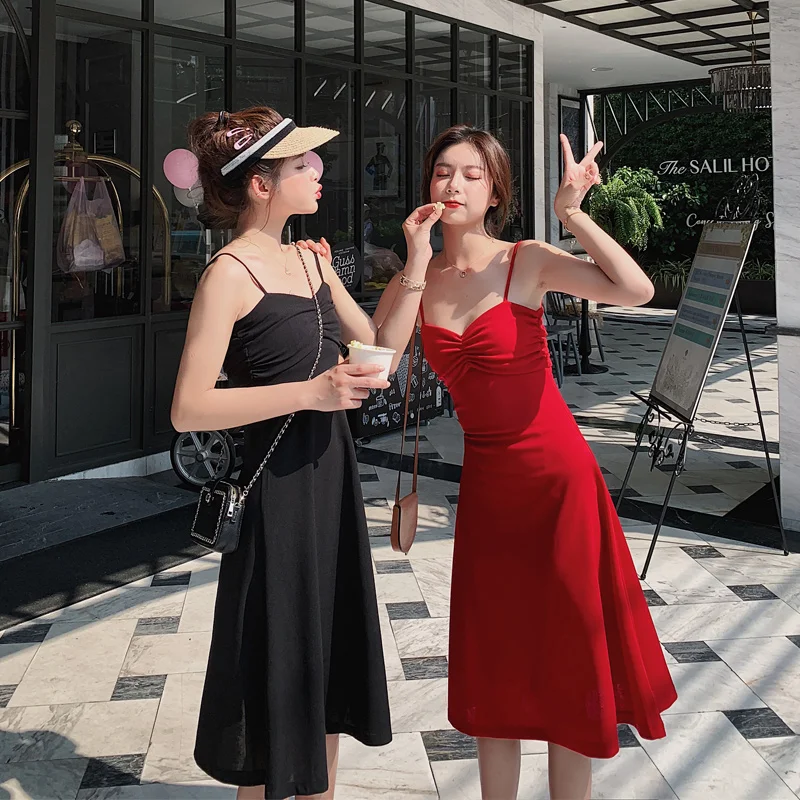 Спагетти ремень спинки сексуальные миди вечерние с открытыми плечами без бретелек летнее повседневное пляжное праздничное платье для женщин