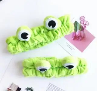 headband Новое поступление женские лягушки повязка для волос девушки милые головные уборы аксессуары для волос Вечерние - Цвет: headband