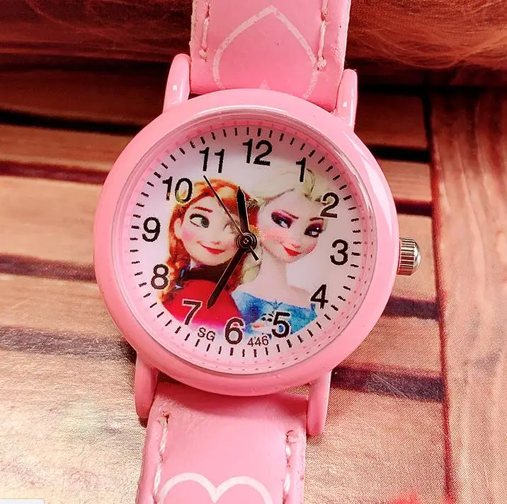 C03 pink Новые милые детские часы, наручные часы с героями мультфильмов, Детские кварцевые наручные часы для мальчиков, часы для девочек, B043 - Цвет: C03 pink