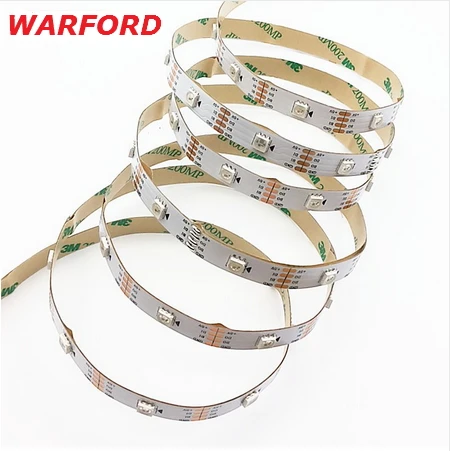 WS2813 1 м/5 м светодио дный полосы DC5V WS2812b обновленная версия встроенный WS2811S IC 5050 SMD RGB