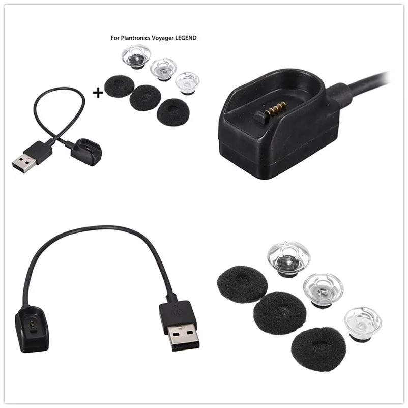 S/M/L наушники вкладыши с 3 наконечниками комплект зарядного устройства USB из пены