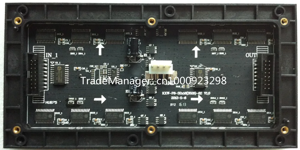 Фото P6 комнатный SMD 3 в 1 полноцветный светодиодный модуль дисплея панели 1/8scan 192*96 мм P6 комнатный SMD 3 в 1 полноцветный светодиодный модуль дисплея панели 1/8scan 192*96 мм