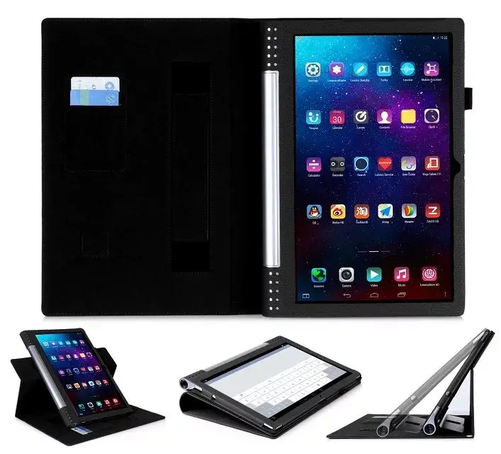 Кожаный чехол с личи для lenovo yoga 2 pro 1380F tablet Pro 13 3 дюймов планшета|tablet cover|tablet case