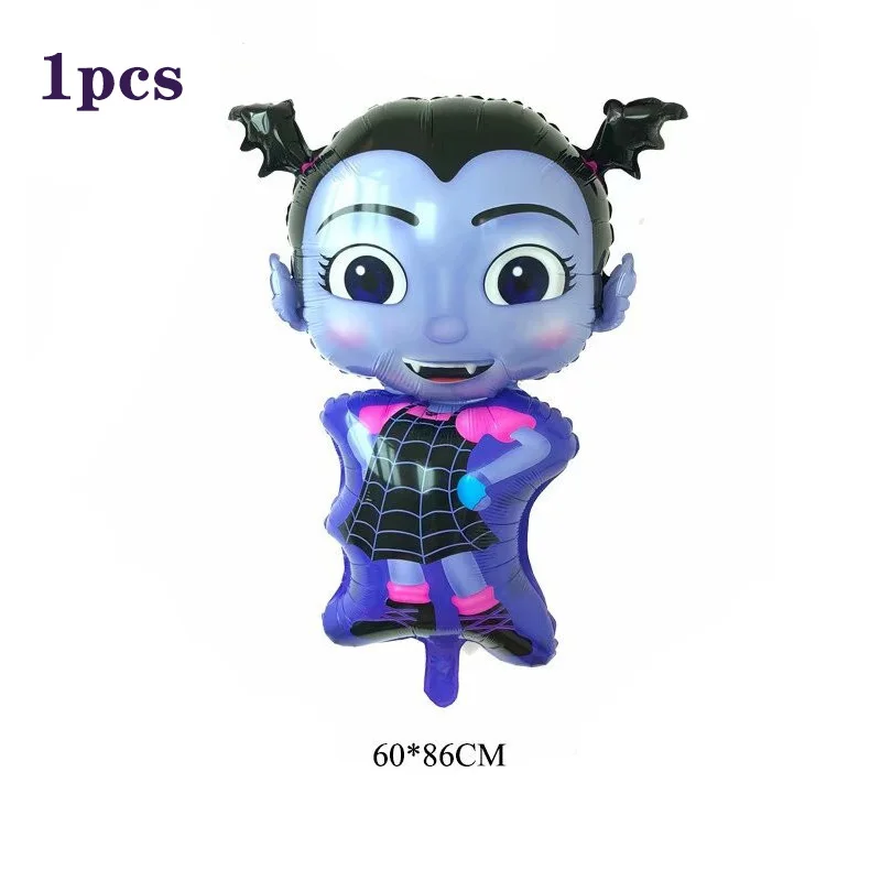 Вампир Девушка пентаграмма ведьма гелиевая фольга Воздушные шары набор детские