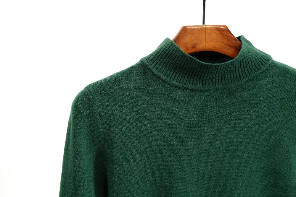 Winter 2018 Christmas women red long sleeve sweater Slim turtleneck Pullover Black Tops woman female Knitted warm gift | Женская одежда