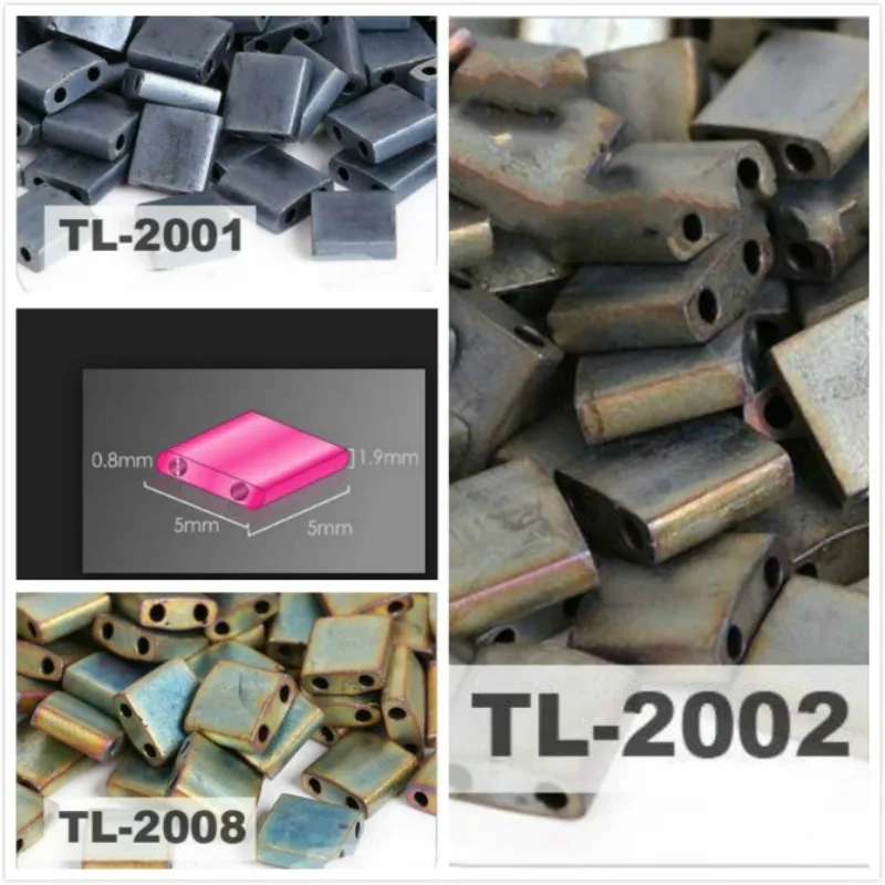 Taidian 3 грамм японский Миюки Тила бусины плоские квадратные 5x5x1 9 мм для DIY