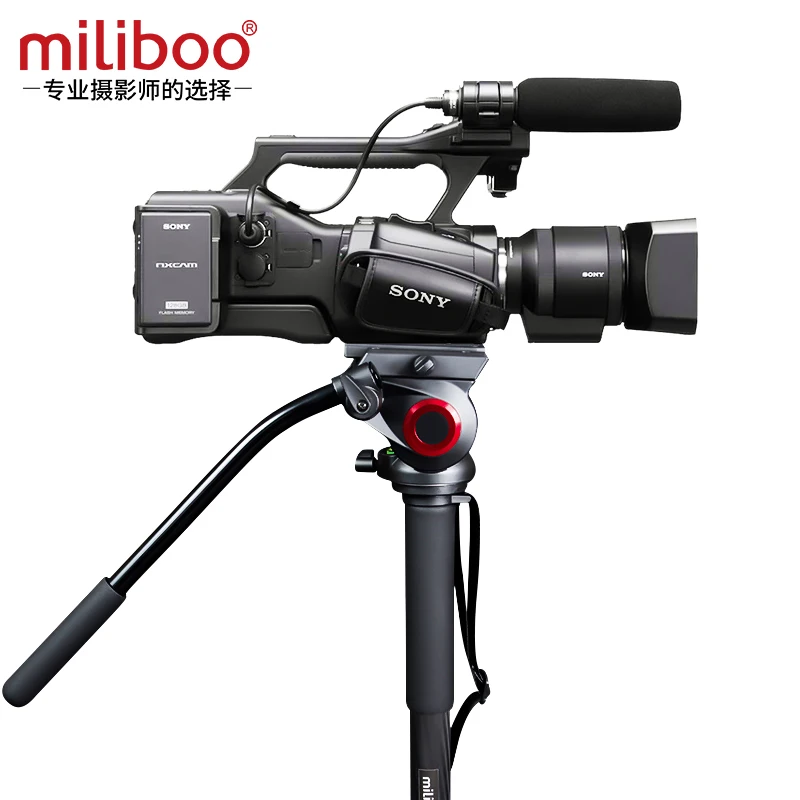 Профессиональный портативный штатив для видеокамеры miliboo MTT704B из углеродного