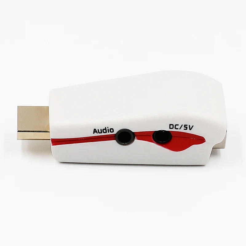 Ataliqi HDMI в VGA конвертер адаптер с аудио кабелем поддержка 1080P для HD tv xbox PS3 PS4 ноутбук ТВ коробка ПК проектор