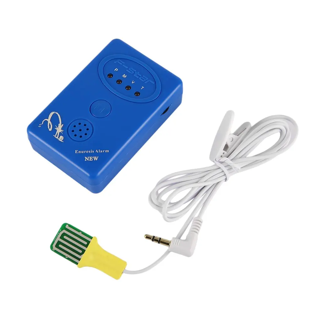 Blue Взрослая детская мочалка с датчиком промокания мочи, сигнализация для малышей, тренировочный горшок, мокрое напоминание, спящий энурез, пластмасса - Цвет: Blue