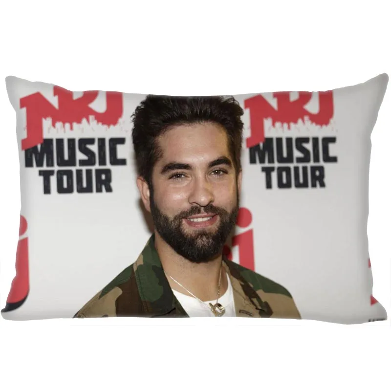 Наволочка на заказ Kendji Girac 45x35 см (одна сторона) новая прямоугольная Декоративная