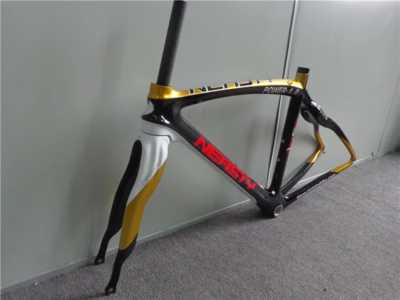 Рамка для шоссейного велосипеда углеродная рамка 48 56 см карбоновая рама 700C quadro