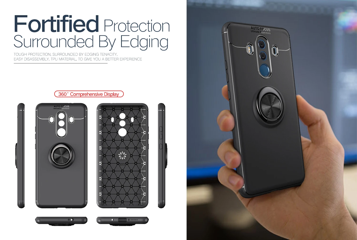 Чехол с кольцом для Huawei Mate 10 Pro BLA-L09 BLA-L29 чехол телефона Mate10 BLA L09 автомобильные