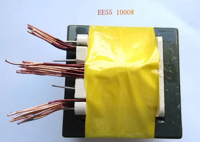 Быстрая Бесплатная доставка инвертор высокочастотный трансформатор EE55 1000 | Хранилища для электроники -32816655300