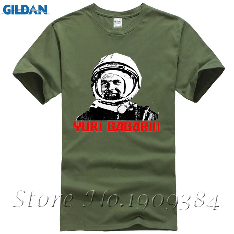 Юрий Гагарин русский Новая мода человек футболка хлопок O Средства ухода за кожей