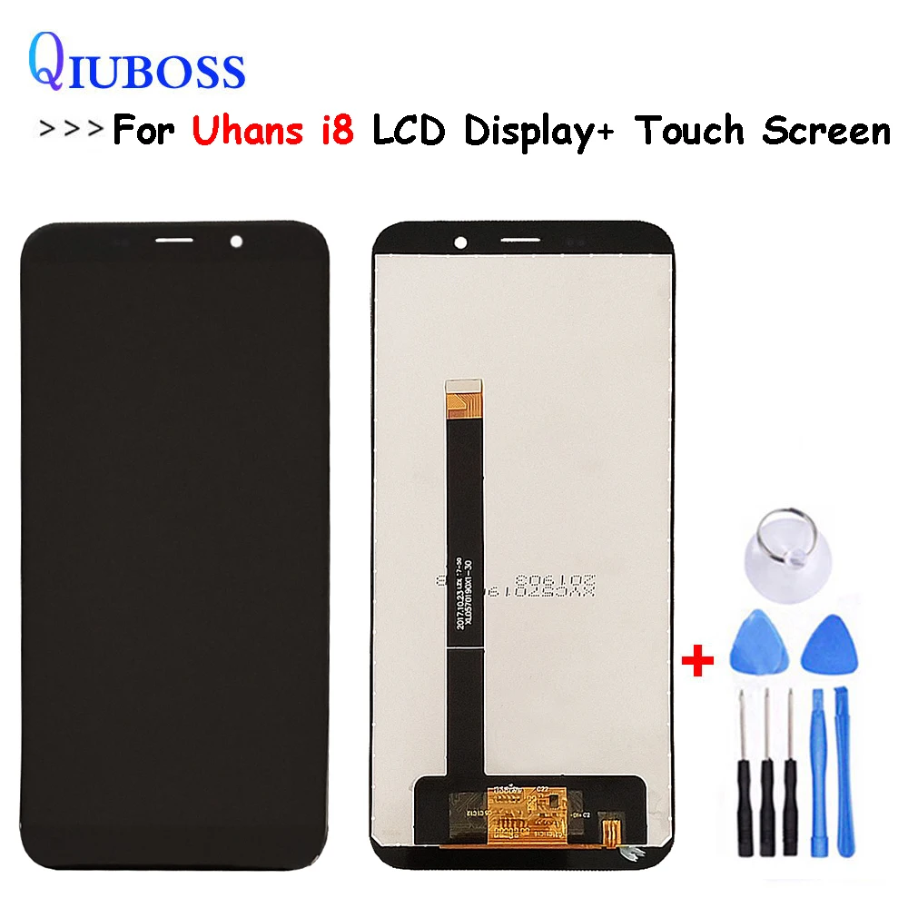 ЖК дисплей для Uhans i8 + сенсорный экран 5 7 дюйма i 8 Замена дисплея