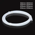 Запчасти для 3D-принтера, трубка из ПТФЭ, соединители труб Teflonto для J-head hotend RepRap Rostock Bowden, длинный экструдер для нити 1,753,0 мм