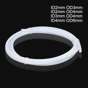 Запчасти для 3D-принтера, трубка из ПТФЭ, соединители труб Teflonto для J-head hotend RepRap Rostock Bowden, длинный экструдер для нити 1,753,0 мм