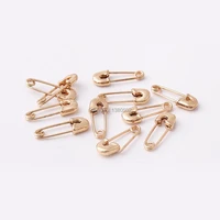 20pcs light gold color safety pins sewing knitting tool brooch garment accessories 208mm