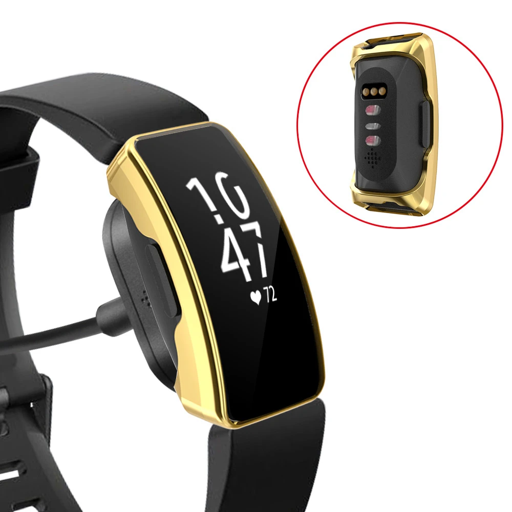 ТПУ чехол для часов Смарт браслет защитная пленка Силиконовый Fitbits Inspire & HR