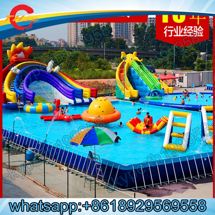 Бесплатная доставка по морю в порт гигантские надувные горки для аквапарка