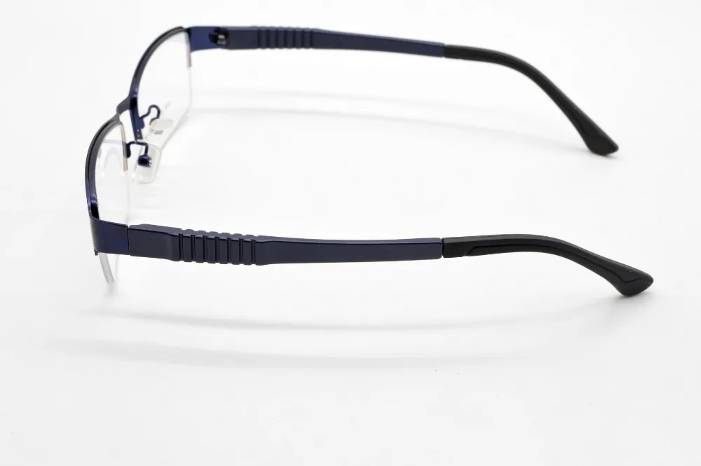 Модные голубые ульсветильник очки в оправе из сплава изготовленные на заказ