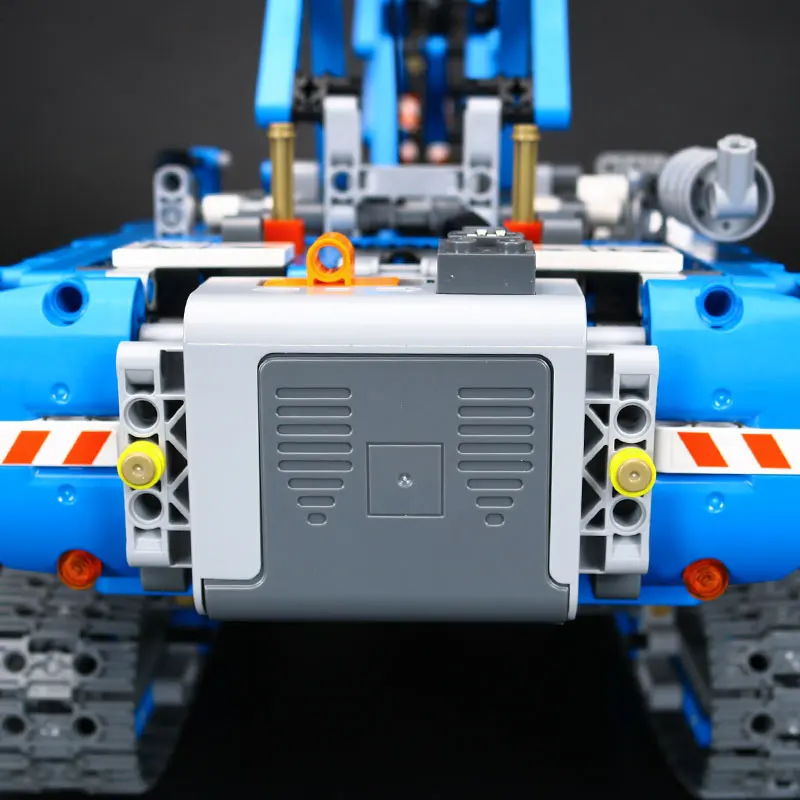 New MOC 1401Pcs Genuine Technic Mechanical The Crawling Crane Set Building Blocks Bricks Educational Lepins Chritsmas Toys | Игрушки и