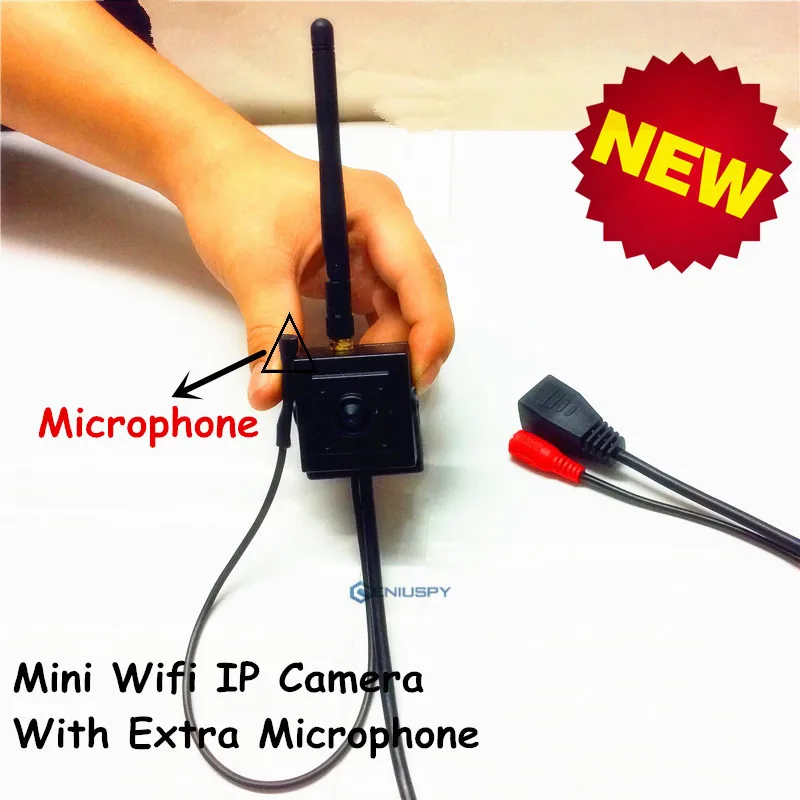 Мини камера Sony IMX322 Onvif 1080P Full HD Wi Fi IP Беспроводная мини размер 40x40 мм микрофон с